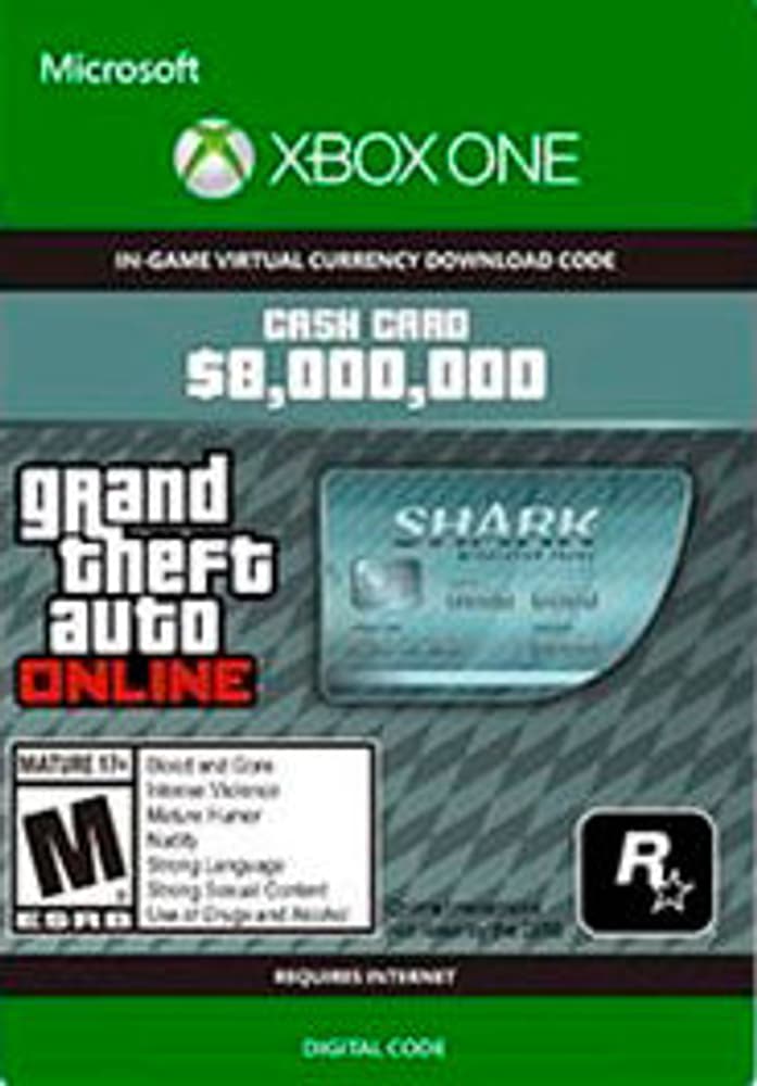 Xbox One - Grand Theft Auto V: Megalodon Shark Card Jeu vidéo (téléchargement) 785300135620 Photo no. 1