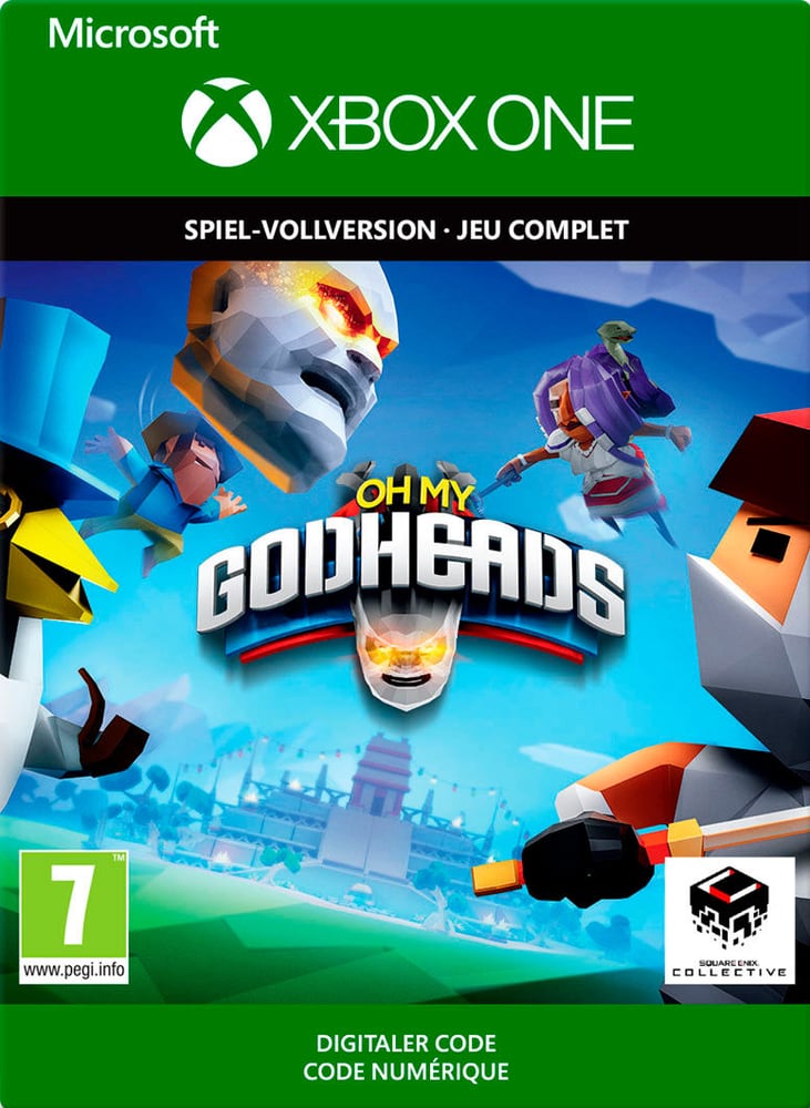 Xbox One - Oh My Godheads Game (Download) 785300144402 N. figura 1