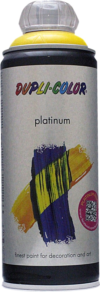 Peinture en aérosol Platinum brillante Laque colorée Dupli-Color 660834800000 Couleur Jaune signalisation Contenu 400.0 ml Photo no. 1