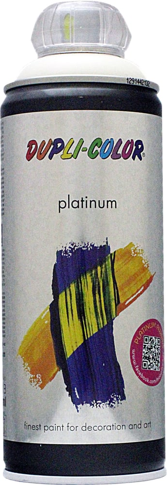 Vernice spray Platinum opaco Lacca colorata Dupli-Color 660800200009 Colore Bianco puro Contenuto 400.0 ml N. figura 1
