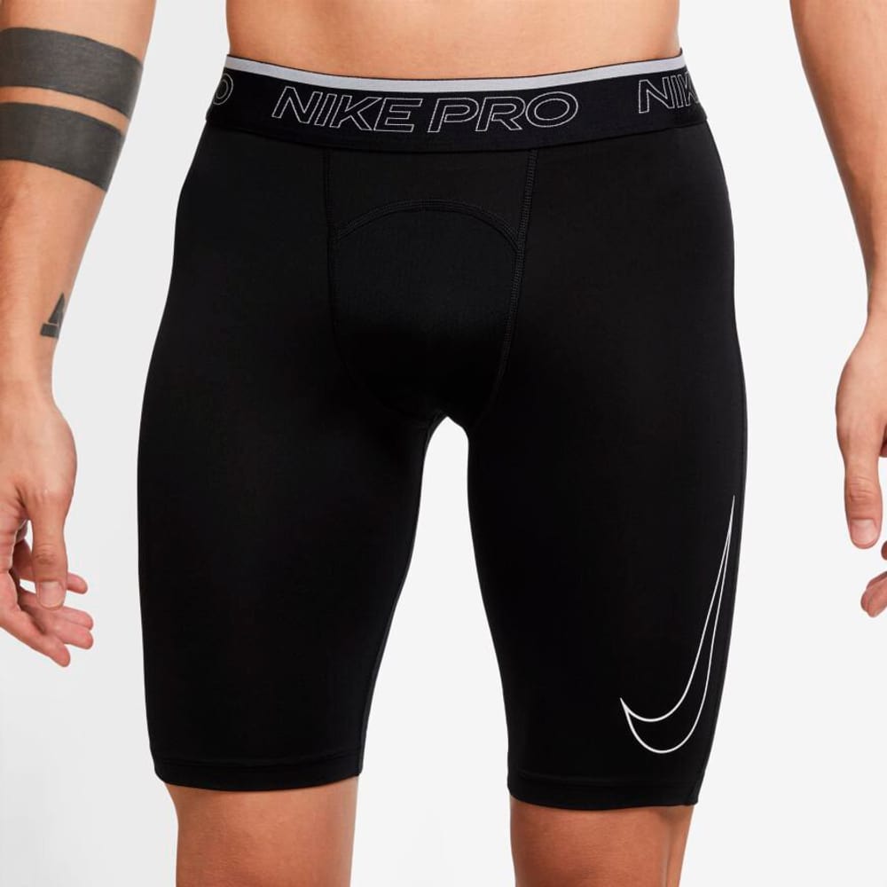 Pro Dri-FIT Long Shorts Pantaloncini Nike 491121800420 Taglie M Colore nero N. figura 1