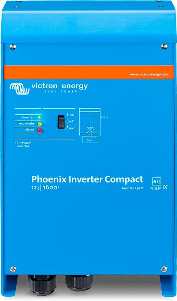 Invertitore Phoenix Inverter Compact 12/1600 230V VE.Bus Invertitore Victron Energy 614520000000 N. figura 1