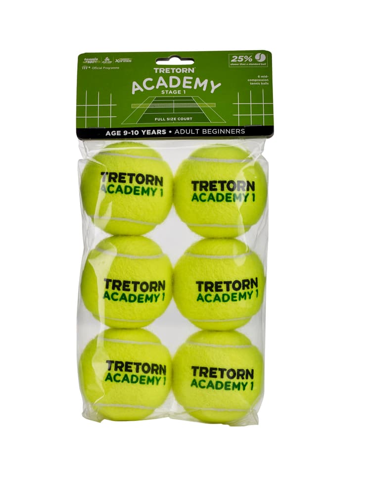 Academy Stage 1 Tennisball Tretorn 491564400000 Bild-Nr. 1