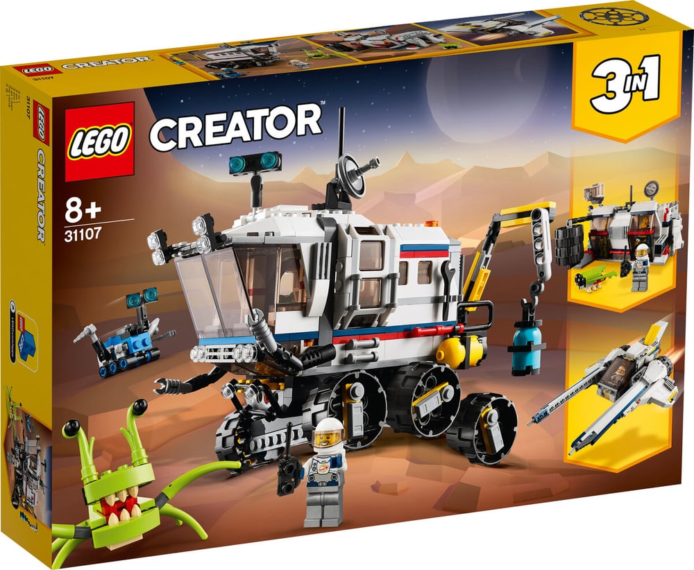 Creator Il Rover di esplorazione Spaziale 31107 LEGO® 74874250000019 No. figura 1