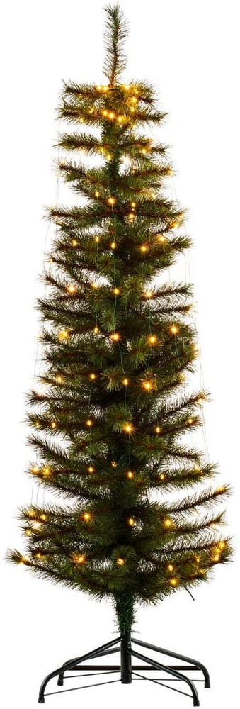 Arbre de Noël Alvin, 150 cm, 195 LED, vert Arbre artificiel Sirius 785302412436 Photo no. 1