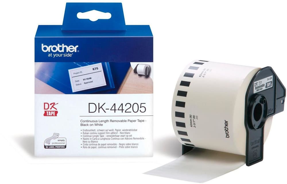 DK-44205 Thermique directe Étiquette Brother 785302429793 Photo no. 1