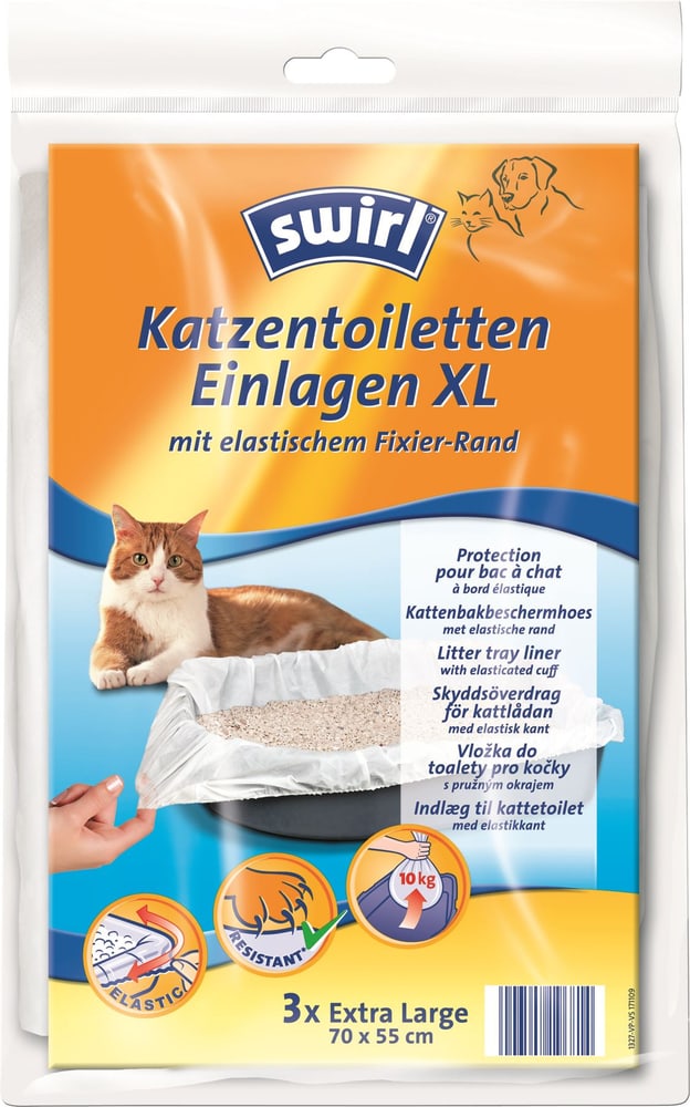 Protection pour litière à chat XL Swirl 9000035065 Photo n°. 1