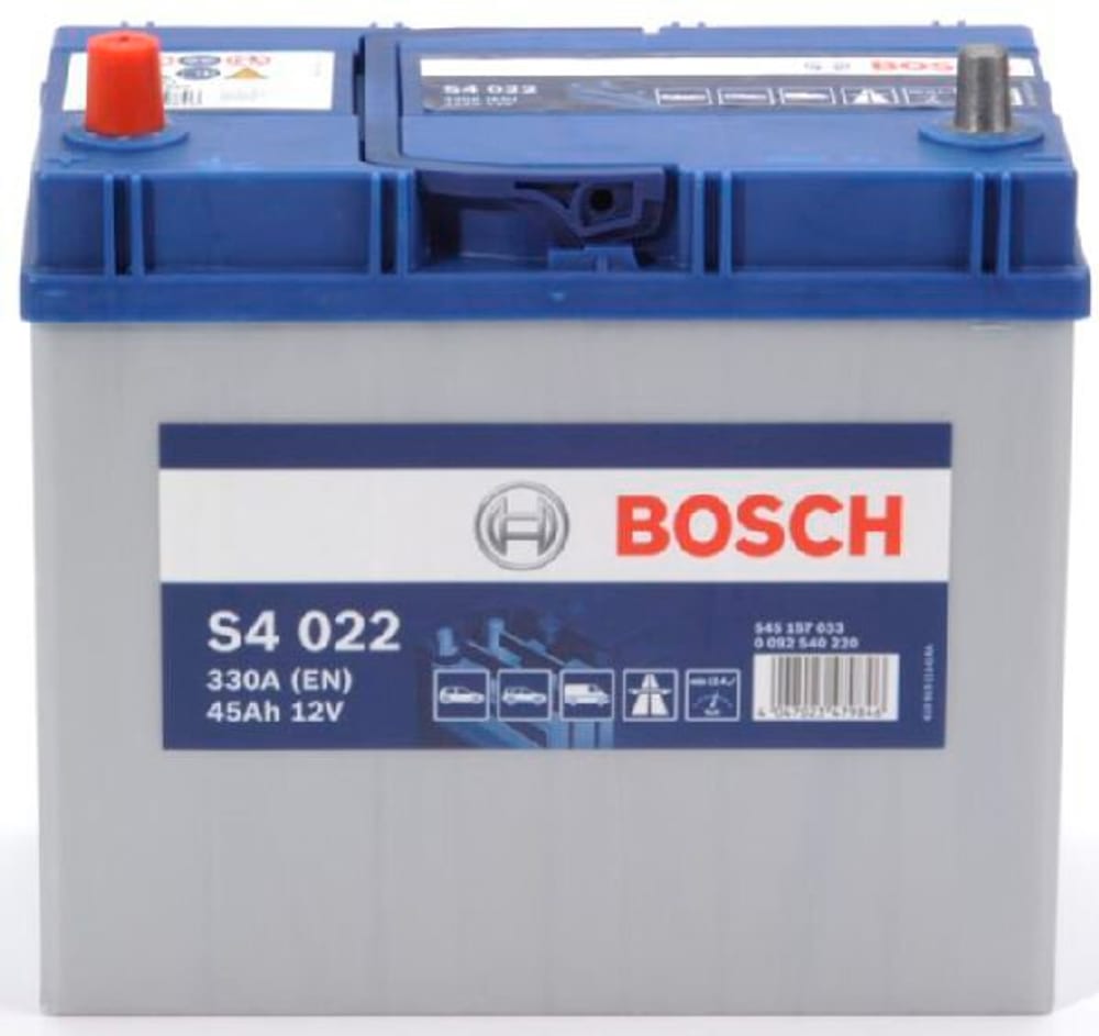 Batterie 12V/45Ah/330A Batterie de voiture Bosch 621103000000 Photo no. 1