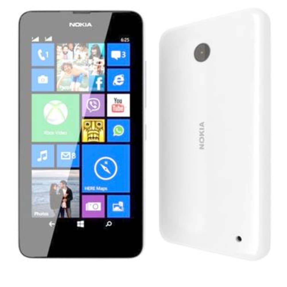 NOKIA Lumia 630 Dual SIM blanc Nokia 95110021789714 Photo n°. 1