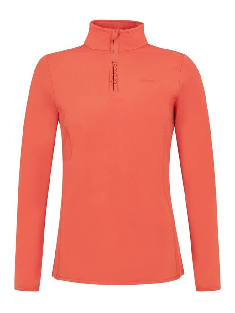 FABRIZ 1/4 zip top Pull Protest 462573600357 Taille S Couleur corail Photo no. 1