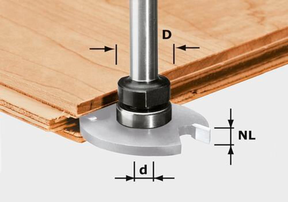 Frässpindel S8 1,5-5 KL16 Zubehör Fräsen / Gravieren Festool 617097700000 Bild Nr. 1