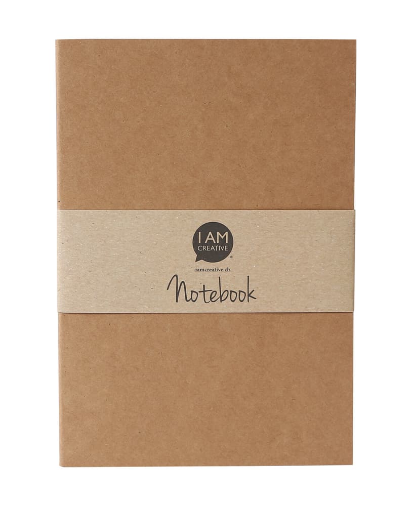 Notebook natur A5, 1 Stk.: Quaderno naturale A5, 1 pezzo Bloc notes 669068600000 N. figura 1