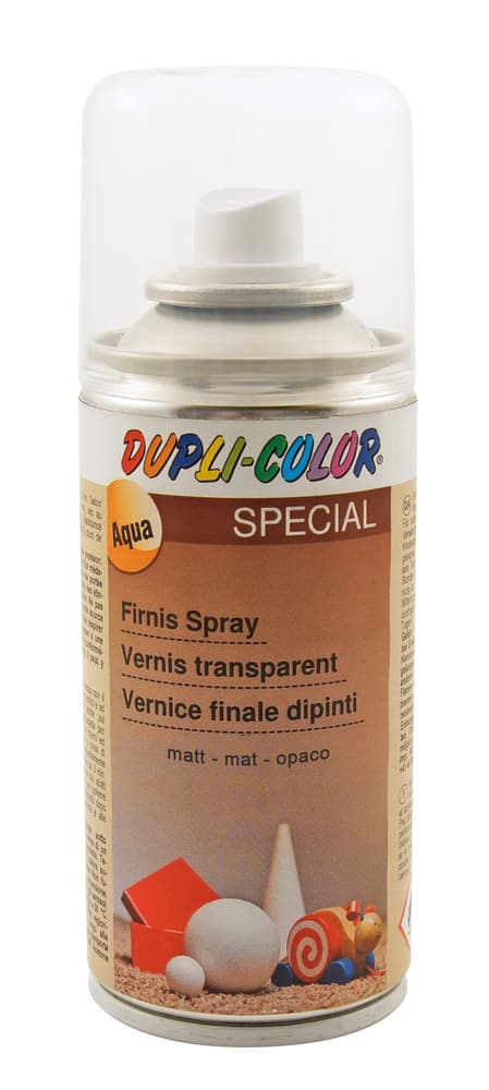 DUPLI-COLOR Special Firnis Spray Aqua transparent matt 150ml Air Brush Set Dupli-Color 664881000000 Bild Nr. 1