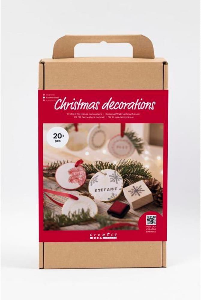 Kit de bricolage boules de Noël en argile Ensemble d'artisanat Creativ Company 785302412369 Photo no. 1