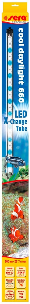 Ampoule LED X-Change Tube CD, 660 mm Technique d'aquariophilie sera 785302400645 Photo no. 1