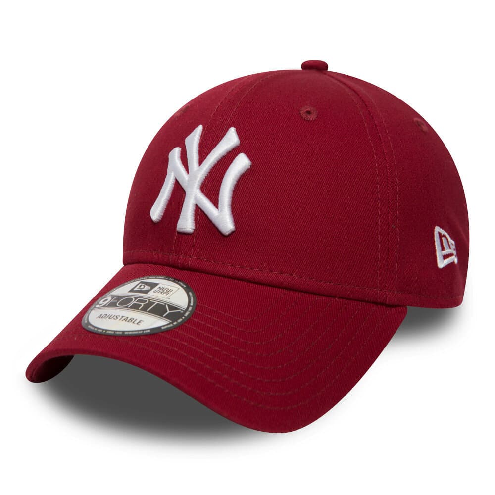 LEAGUE ESSENTIAL 9FORTY® NEW YORK YANKEES Casquette New Era 464201999933 Taille one size Couleur rouge foncé Photo no. 1