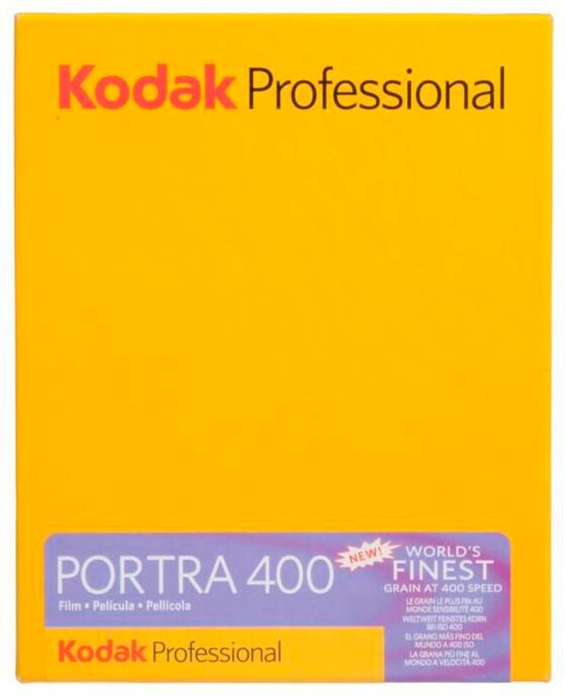 Portra 160 4x5 10 Pellicola istantanea Kodak 785300188161 N. figura 1