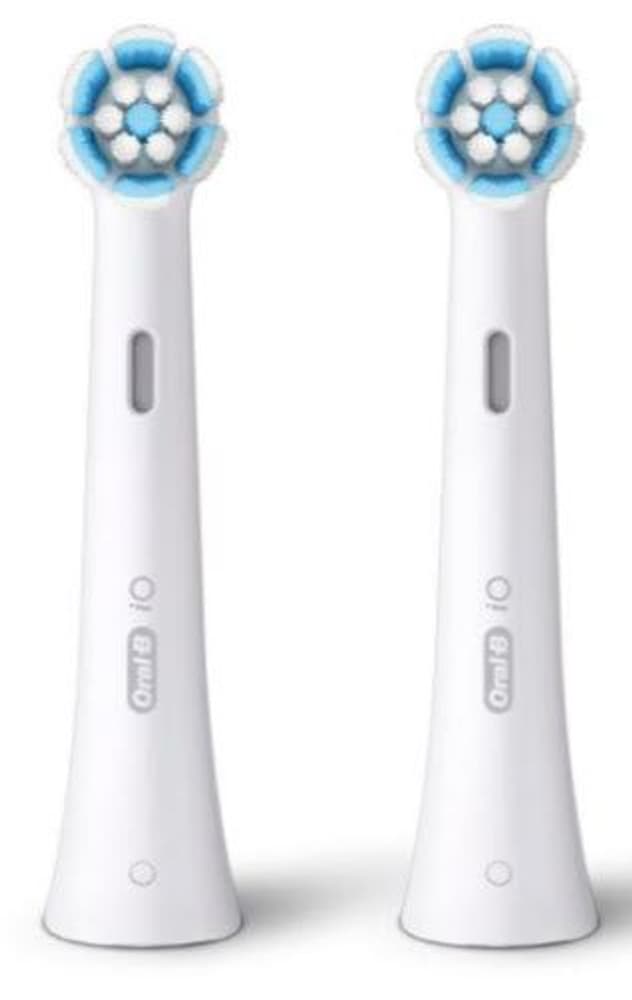 Brossette iO Soft Cleaning blanche 2pces Oral-B 9000043797 Photo n°. 1