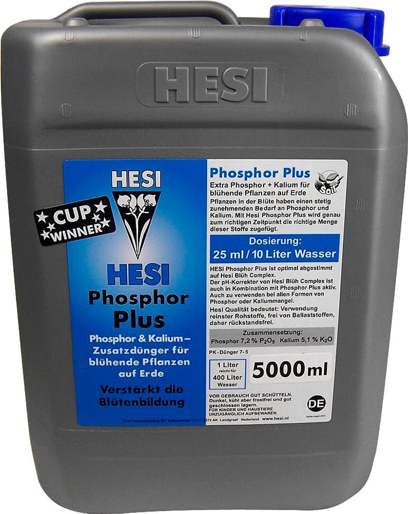Phosphor Plus  5 Liter Flüssigdünger Hesi 669700104319 Bild Nr. 1