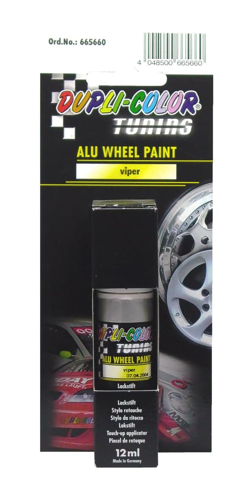 Alu Wheel Paint 12 ml Stilo da ritocco Dupli-Color 620786600000 N. figura 1