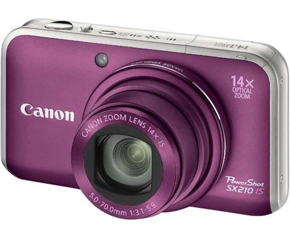 L-Canon Powershot SX210 purple Canon 79334310000010 No. figura 1