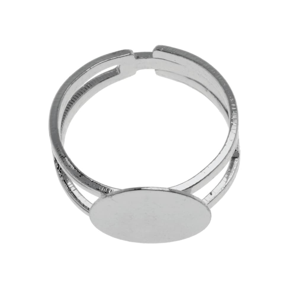 Anello aperto color argento Anelli da dito 608120600000 N. figura 1