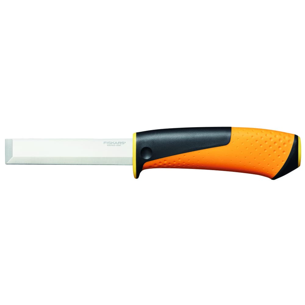 Couteau de charpentier avec un ciseau en bois et un aiguiseur / 20.9 x 4 cm Couteau Fiskars 669700106606 Photo no. 1