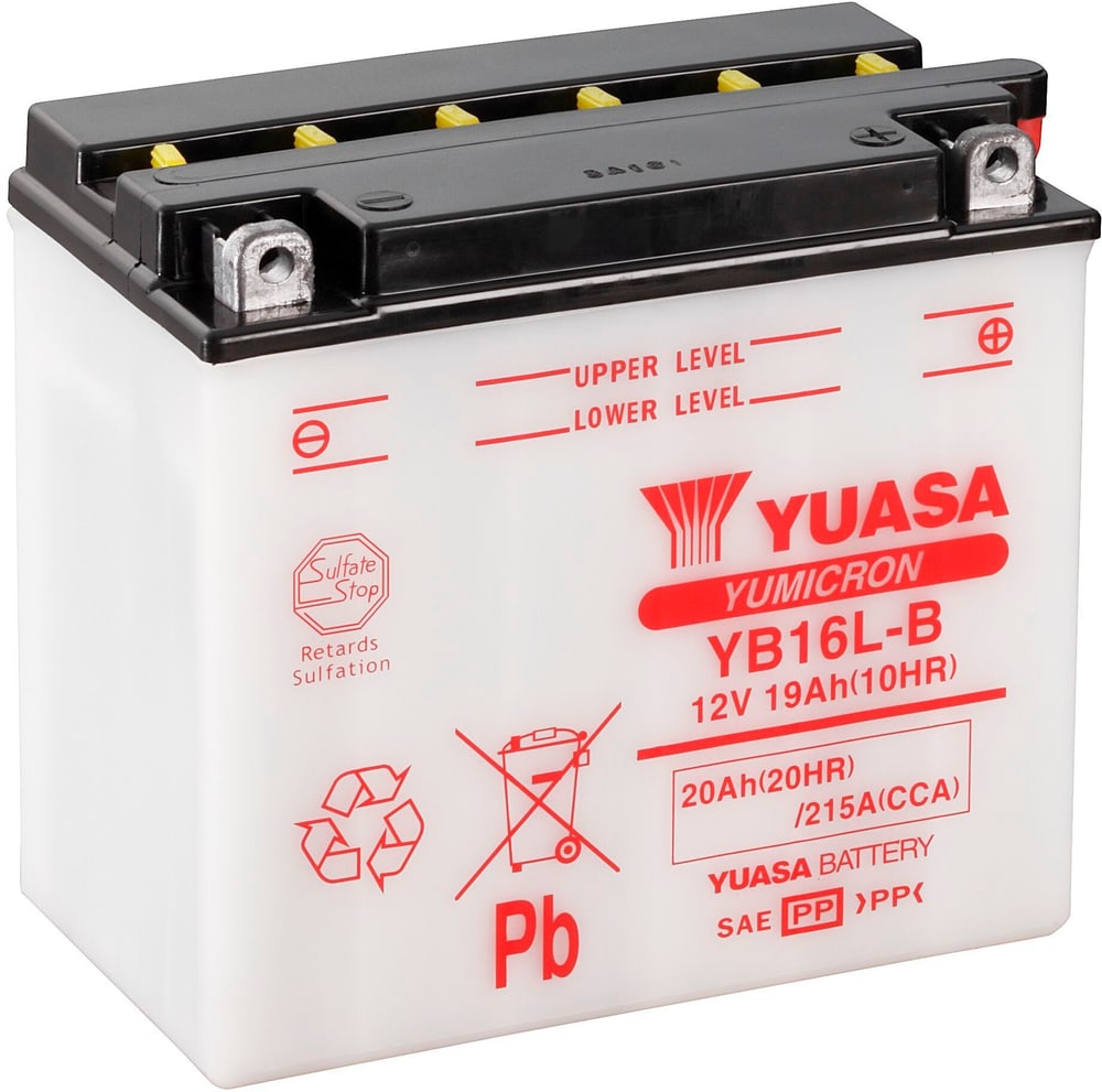 Batterie Yumicron 12V/20Ah/215A Motorradbatterie 621218800000 Bild Nr. 1