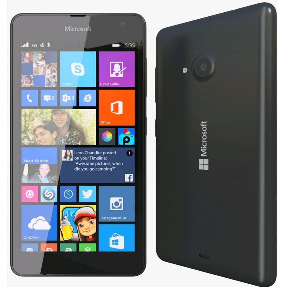 Microsoft Lumia 535 DS 8GB schwarz Microsoft 95110031622715 Bild Nr. 1