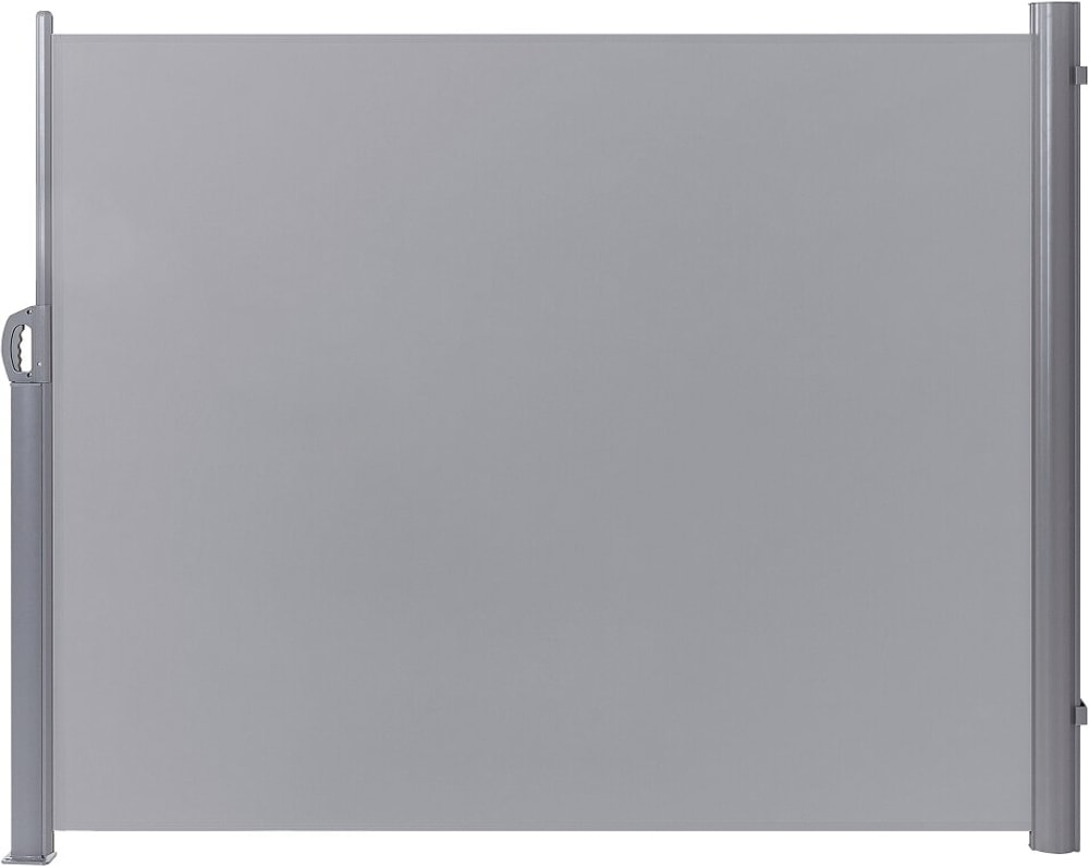 Tenda laterale estraibile 160 x 300 cm grigio chiaro DORIO Schermata privacy Beliani 659194000000 N. figura 1