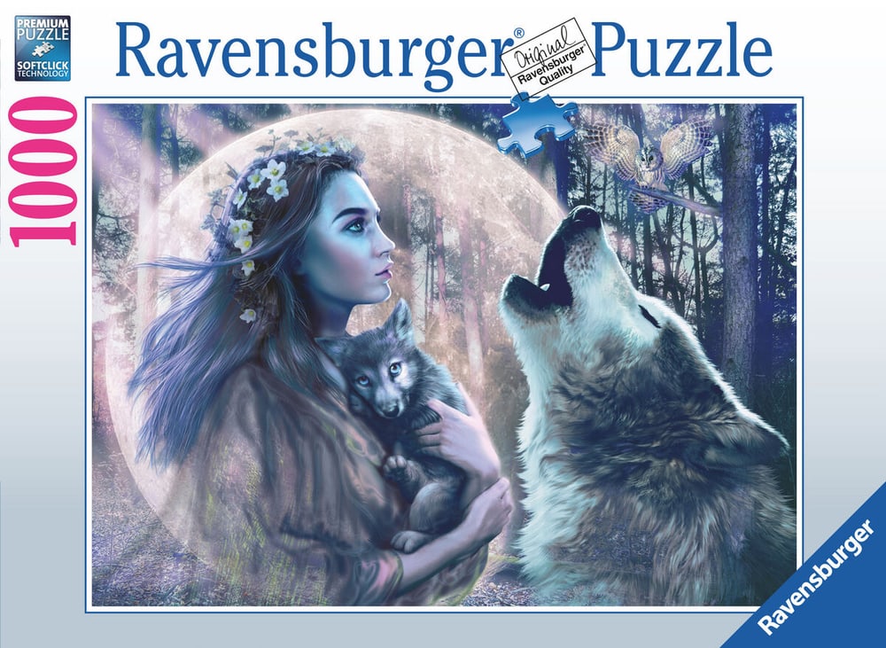 RVB Puzzle 1000 P. La magia del chiaro Puzzle Ravensburger 749060300000 N. figura 1