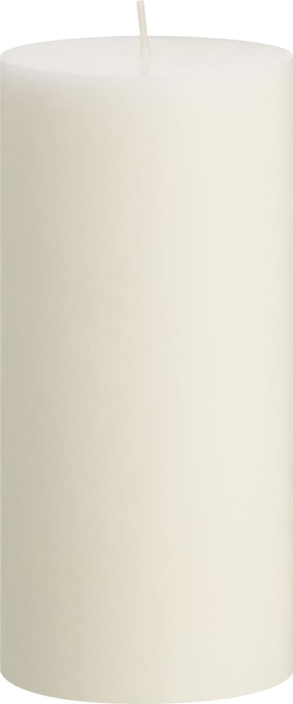 ORGANIC Candela cilindrica 440817300000 Colore Bianco Dimensioni A: 15.0 cm N. figura 1