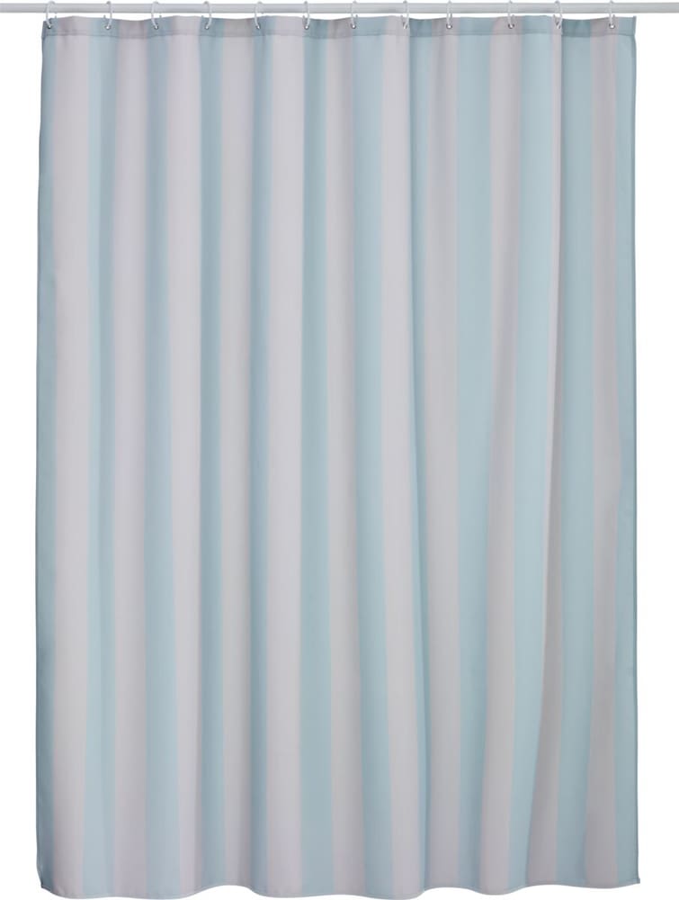 RIGATO Tenda da doccia 453203953540 Colore Blu Dimensioni L: 180.0 cm x A: 200.0 cm N. figura 1