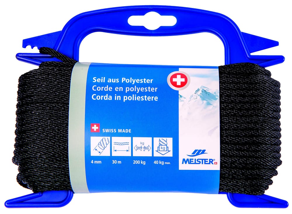 Corde en polyester Corde en polyester Meister 604727400000 Taille 4 mm x 30 m Photo no. 1