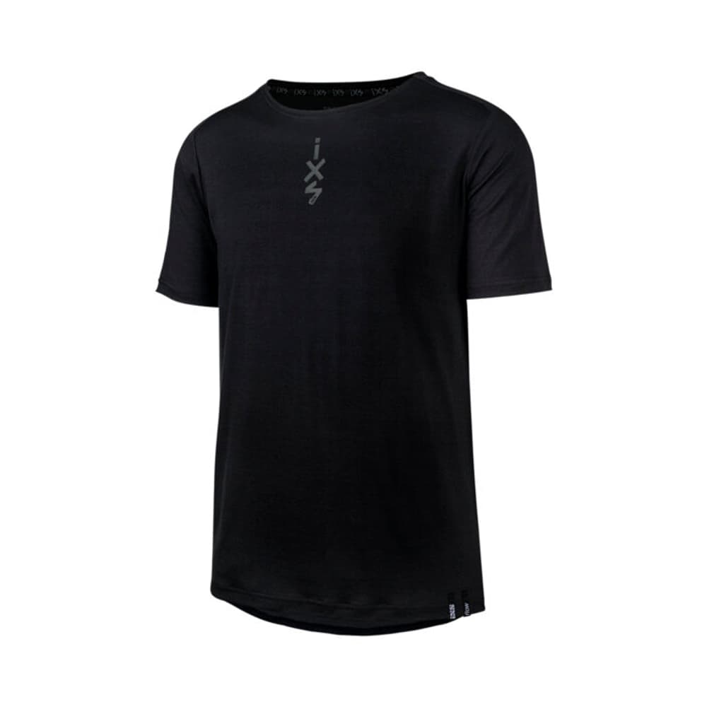 Flow Merino Jersey T-shirt iXS 470904200320 Taglie S Colore nero N. figura 1