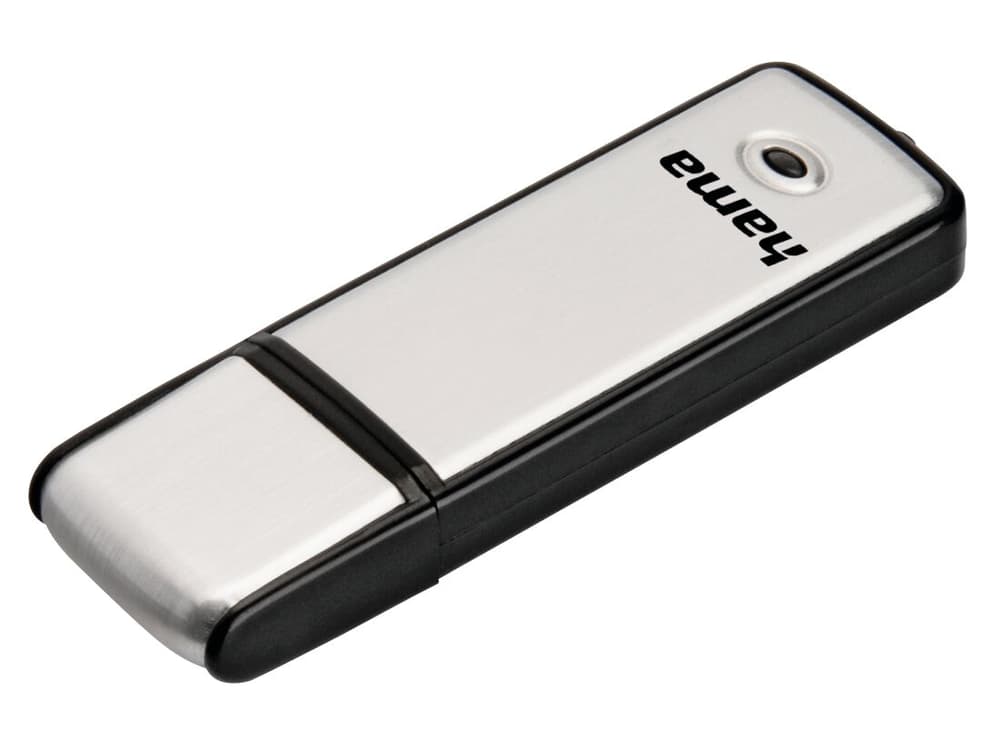 Fancy USB 2.0, 64 GB, 15 MB/s, Schwarz/Silber USB Stick Hama 785300172549 Bild Nr. 1
