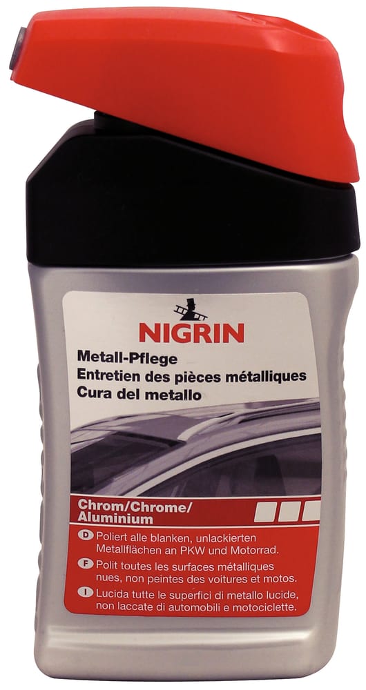 Entretien des pièces métalliques chrome/aluminium Produits d’entretien Nigrin 620810900000 Photo no. 1