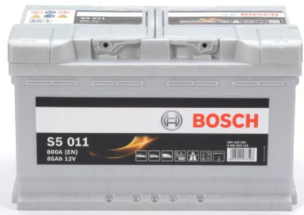 Batteria 12V/85Ah/800A Batteria per auto Bosch 621105700000 N. figura 1