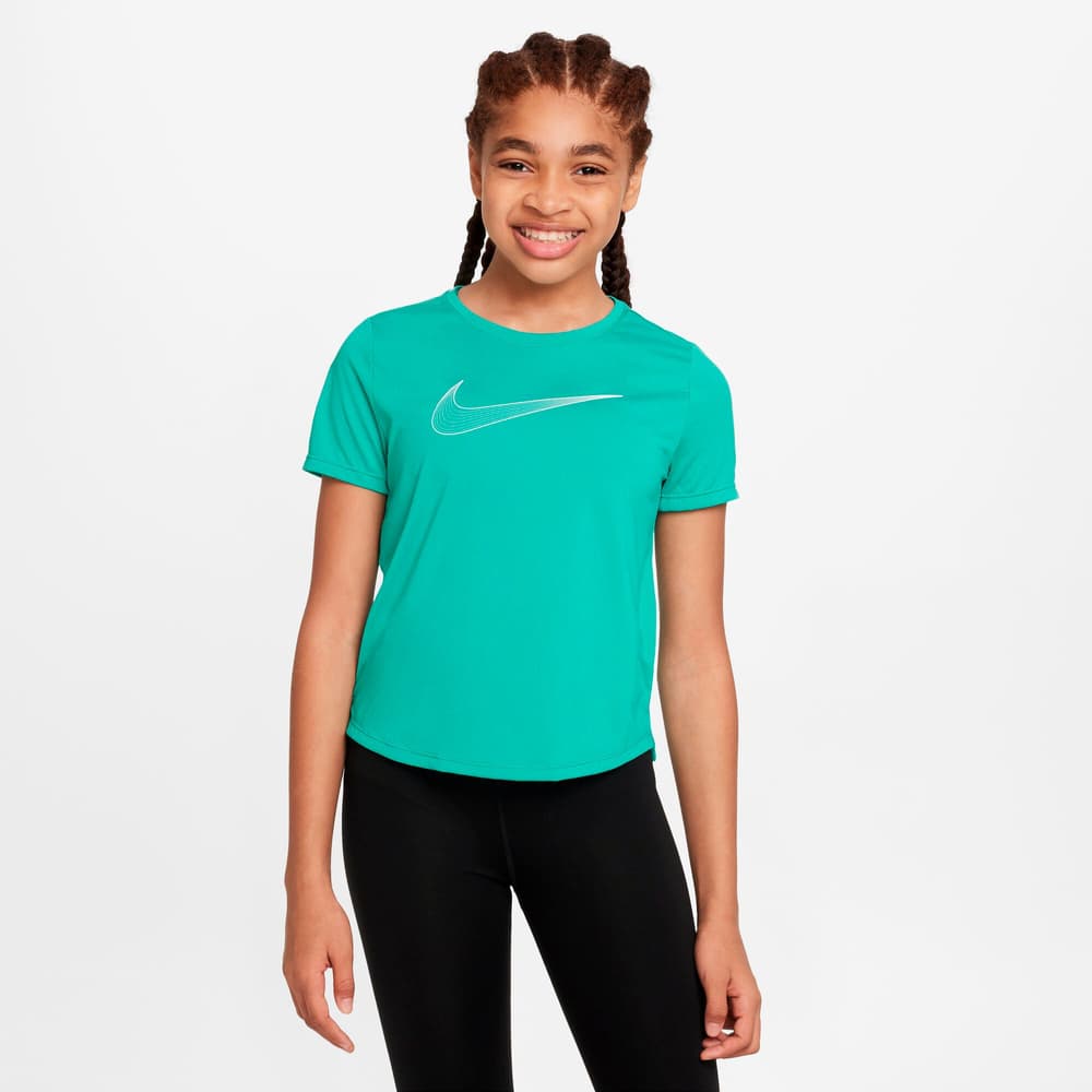 One Dri-FIT Training Top T-shirt Nike 469334514065 Taille 140 Couleur petrol Photo no. 1