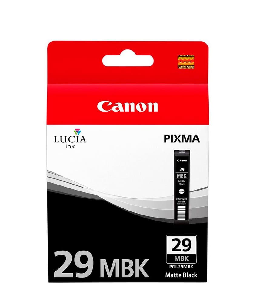 PGI-29MBK nero opaco Cartuccia d'inchiostro Canon 785302423534 N. figura 1