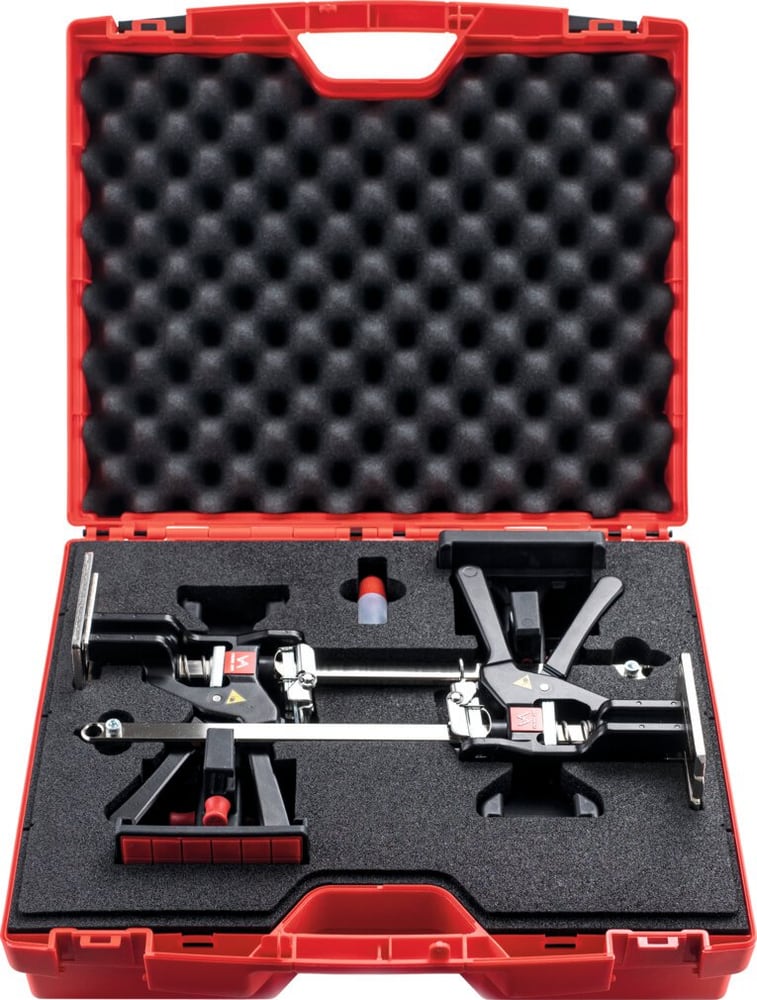Einhand-Montagewerkzeug mit Schrankmontageset im Koffer VIKING ARM 677104800000 Bild Nr. 1