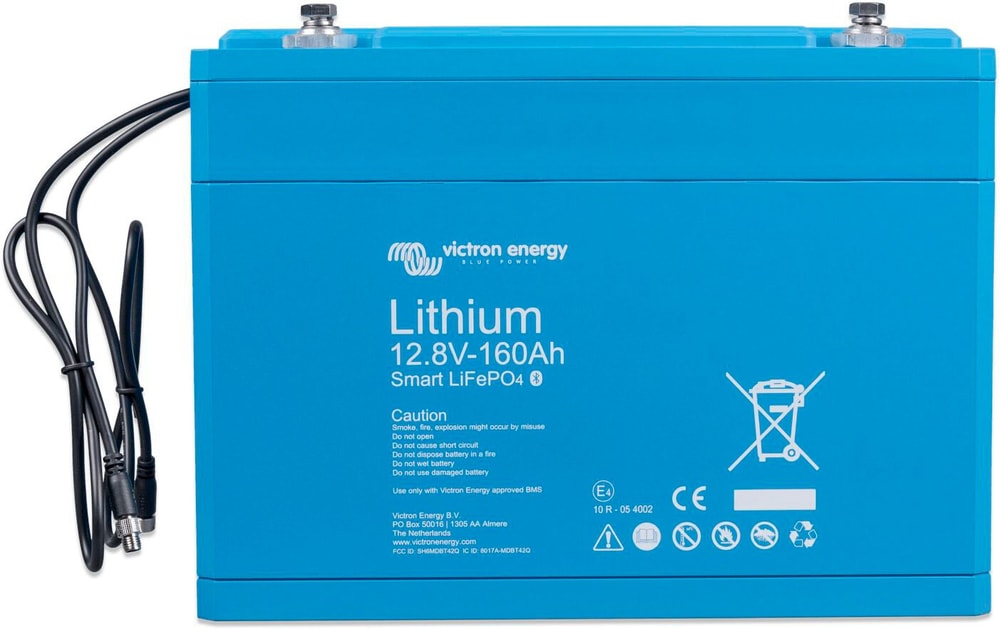Batteria LiFePO4 12,8V/160Ah Intelligente Batteria Victron Energy 614510500000 N. figura 1