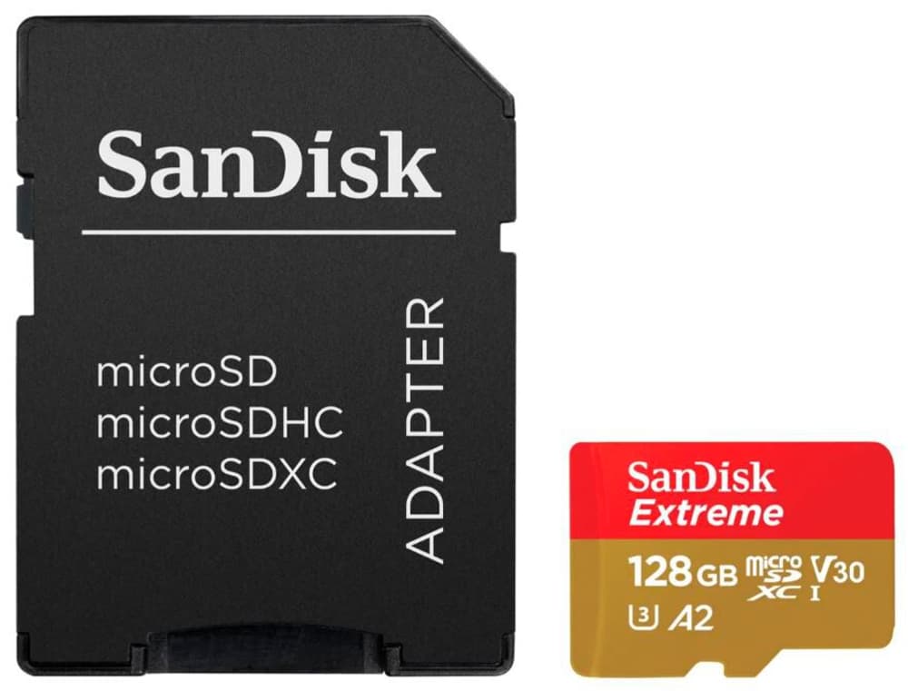 Extreme 190MB/s microSDXC 128GB Scheda di memoria SanDisk 798327700000 N. figura 1