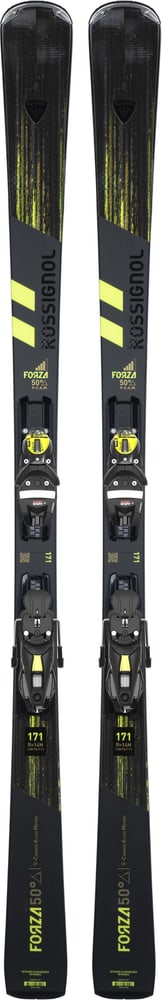 Forza 50° V-Cam K inkl. NX 12 GW Skis On Piste avec fixations Rossignol 464326315720 Couleur noir Longueur 157 Photo no. 1