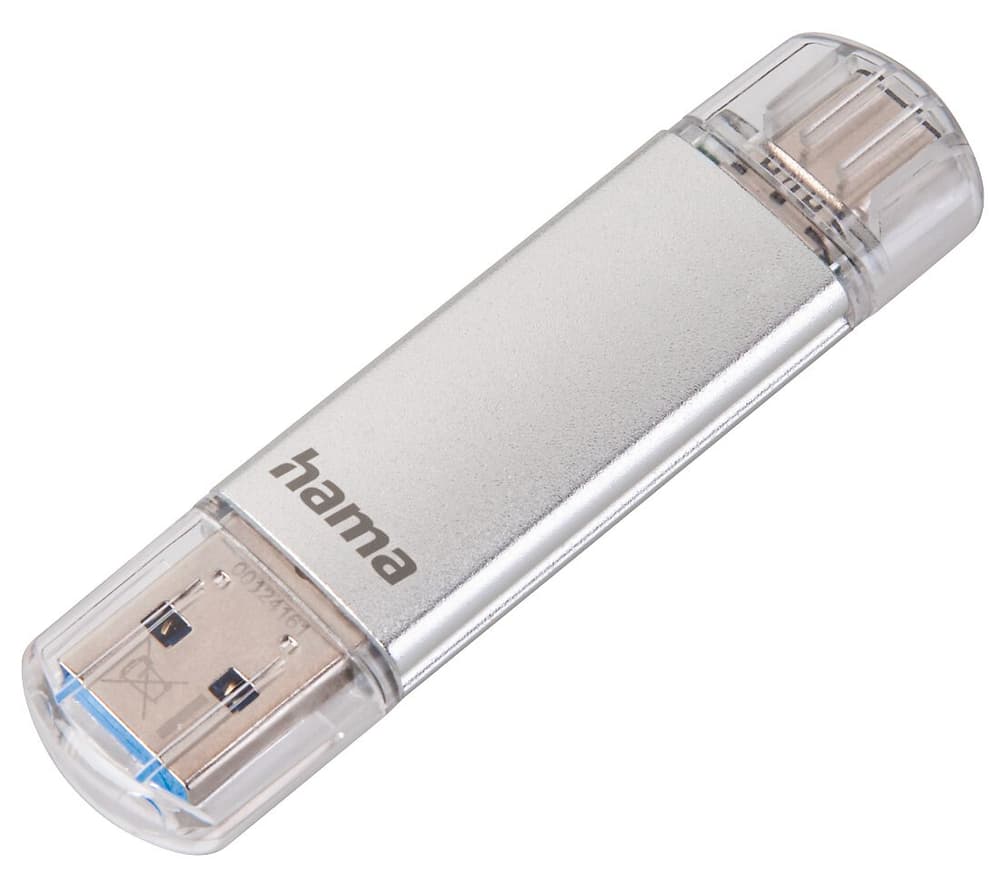 C-Laeta USB-C, USB 3.1/3.0, 128 GB, 40 MB/s Chiavetta USB Hama 785302422524 N. figura 1