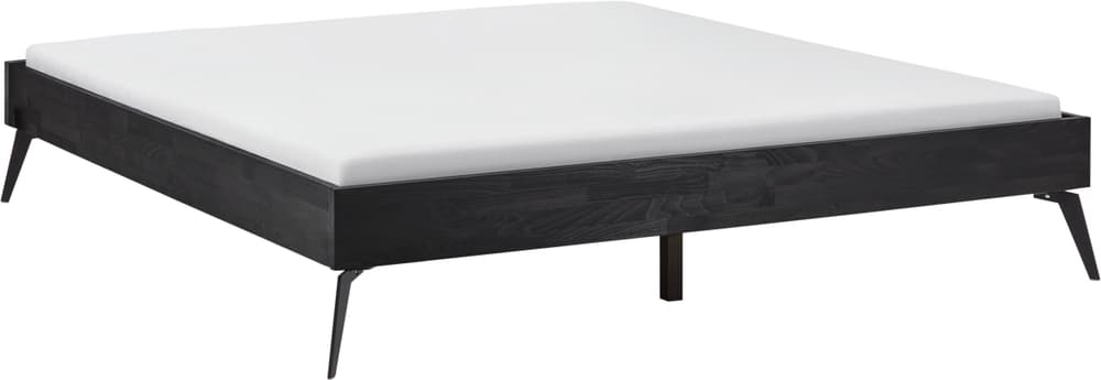 CARA Bett CARA Bett 407814500000 Grösse B: 160.0 cm x T: 200.0 cm Farbe Buche schwarz Bild Nr. 1
