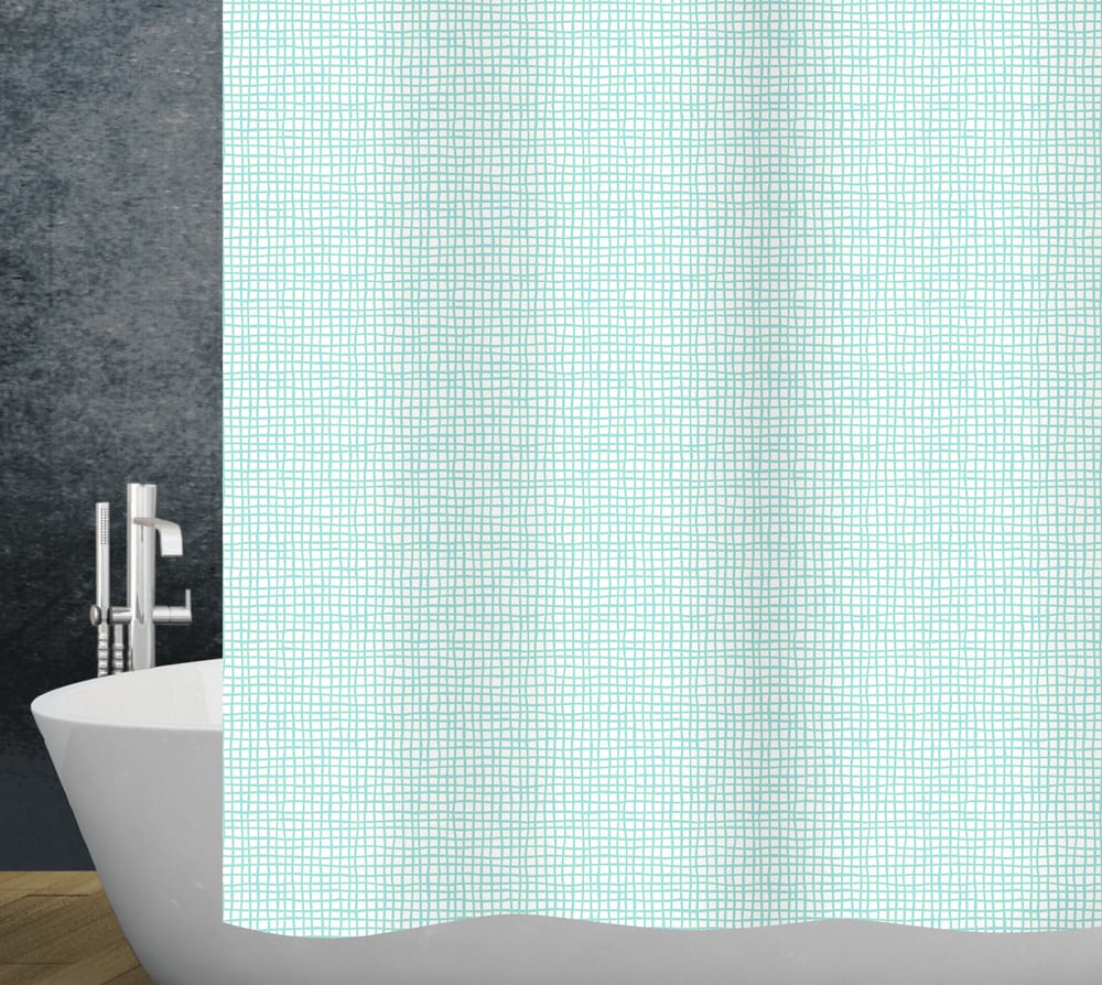 Tenda da doccia Mesh 120 x 200 cm Tenda da doccia diaqua 674083600000 Colore Verde-Bianco Dimensioni 120x200 cm N. figura 1