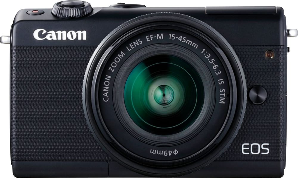 EOS M100 15-45mm schwarz Systemkamera Kit Canon 78530013497118 Bild Nr. 1