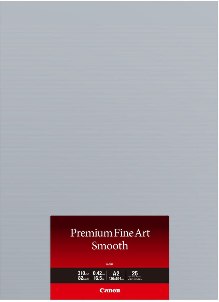 Premium Fine Art Smooth A2 FA-SM1 Carta per foto Canon 798307700000 N. figura 1