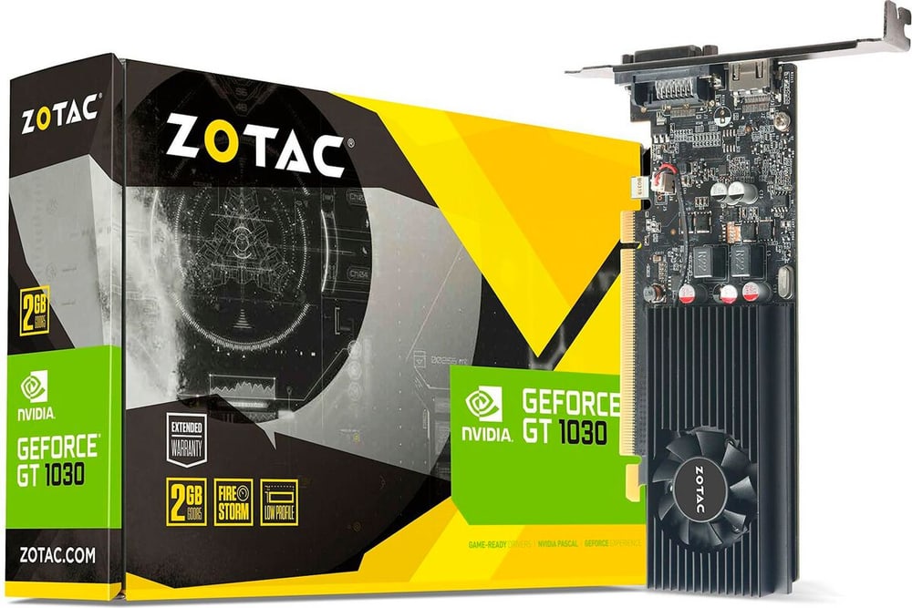 GeForce GT 1030 2 GB Grafikkarte ZOTAC 785302434069 Bild Nr. 1